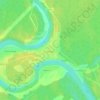 Рыбежно topographic map, elevation, terrain