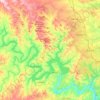Lake Travis topographic map, elevation, terrain