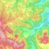 Ráfales topographic map, elevation, terrain