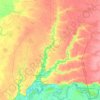 Михайлівська сільська громада topographic map, elevation, terrain