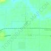 Hoffman topographic map, elevation, terrain