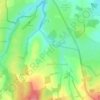 Melbury Osmond topographic map, elevation, terrain