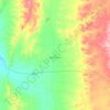 Booborowie topographic map, elevation, terrain