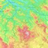 Arratia-Nerbioi topographic map, elevation, terrain