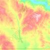 Hart Butte No. 11 topographic map, elevation, terrain