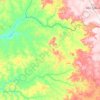 Alcinópolis topographic map, elevation, terrain