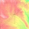 Rice County topographic map, elevation, terrain