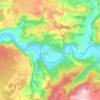 Féneyrols topographic map, elevation, terrain