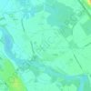 Ondes topographic map, elevation, terrain
