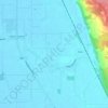 Bow topographic map, elevation, terrain