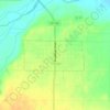 Taloga topographic map, elevation, terrain