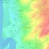 Tourneville-sur-Mer topographic map, elevation, terrain