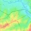 Campsie topographic map, elevation, terrain