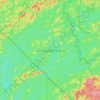 Zec Capitachouane topographic map, elevation, terrain