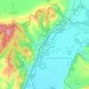Hidasnémeti topographic map, elevation, terrain