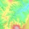 Petranka topographic map, elevation, terrain