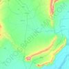 Lakki Marwat topographic map, elevation, terrain
