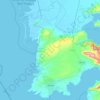 Didim topographic map, elevation, terrain