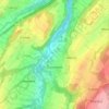 Donneloye topographic map, elevation, terrain