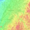 Rivière Saint-François topographic map, elevation, terrain