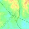 Louann topographic map, elevation, terrain