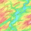 Hamoir topographic map, elevation, terrain