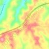 Bloomingdale topographic map, elevation, terrain