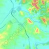 Fernvale topographic map, elevation, terrain