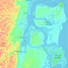 Cairu topographic map, elevation, terrain