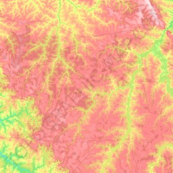 Ipiranga do Norte topographic map, elevation, terrain