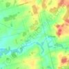 Emerald topographic map, elevation, terrain