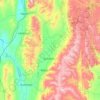 Sanpete County topographic map, elevation, terrain