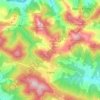 Elgueta topographic map, elevation, terrain