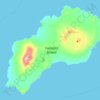 Yunaska Island topographic map, elevation, terrain