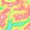 Termignon topographic map, elevation, terrain