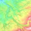 Mazraat Mechref topographic map, elevation, terrain