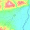 Etsako Central topographic map, elevation, terrain