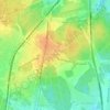 Бутово topographic map, elevation, terrain