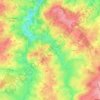 Lafat topographic map, elevation, terrain