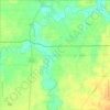 Tymochtee Township topographic map, elevation, terrain