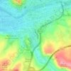 Distrito Sur topographic map, elevation, terrain