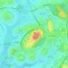 Istana Melawati topographic map, elevation, terrain