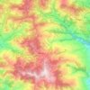 Sailung topographic map, elevation, terrain