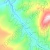 Neihart topographic map, elevation, terrain