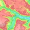 Dampierre-en-Yvelines topographic map, elevation, terrain