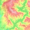 Serra e Junceira topographic map, elevation, terrain