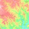 Capela topographic map, elevation, terrain