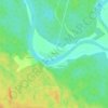 Емское topographic map, elevation, terrain