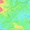 Wade Hampton topographic map, elevation, terrain