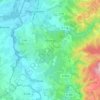 Paslières topographic map, elevation, terrain